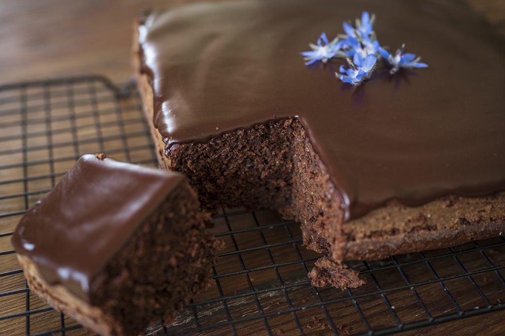 chocolate and zucchini cake